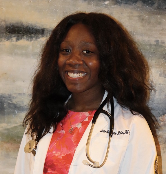 Physician assistant student McAllister Egbire-Molen, MHS '20